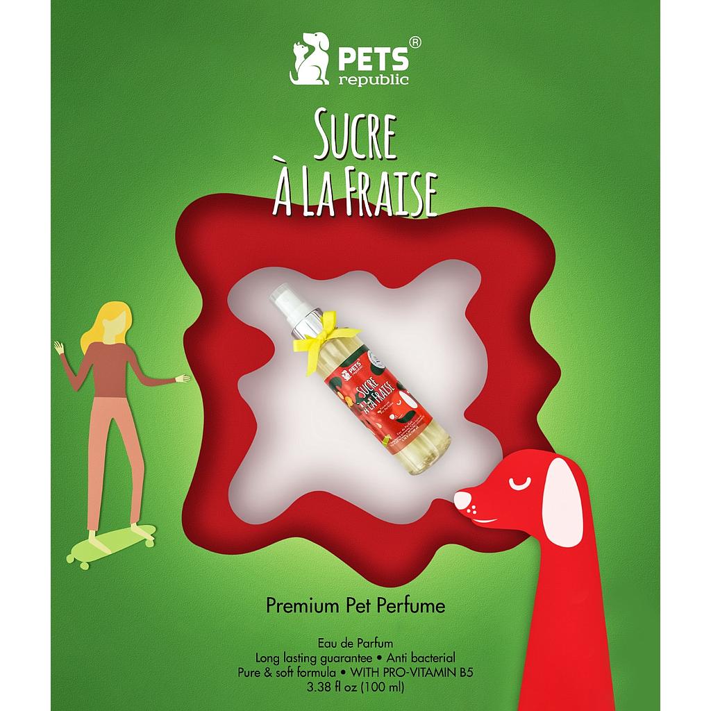 Pets Republic Eau De Perfume Sucre Ala Fraise 125 ml