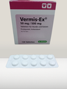 Vermis-ex 50 mg + 500 mg 10 tab.