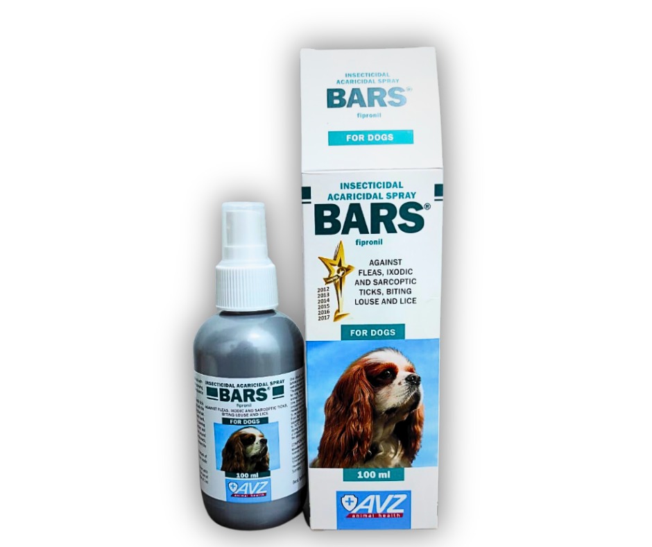 BARS®  Insecticidal Acaricidal Spray  For Dogs 100 ml