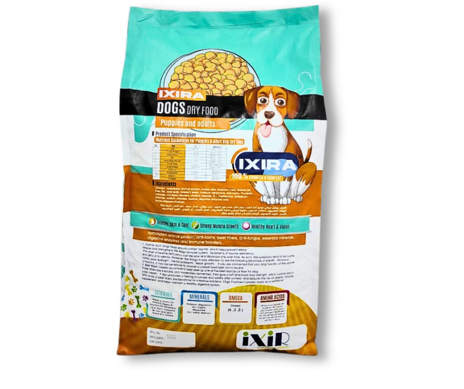 Ixira Dogs - premium Dogs Dry Food Puppies & Adults 20 Kg
