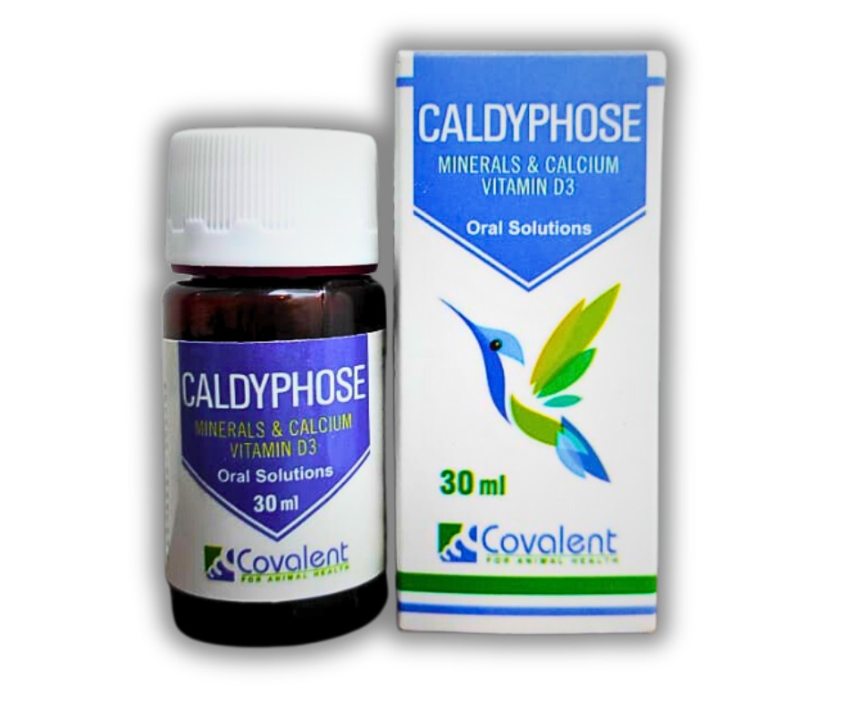 Caldyphose Minerals & Calcium & Vitamin D3 For Birds 30 ml
