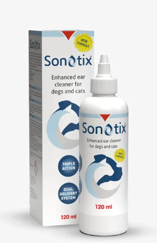Sonotix Enhanced Ear Cleaner For Dogs & Cats 120 ml