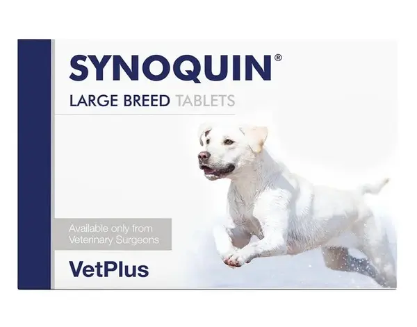 VetPlus Synoquin Large Breed Adult Dog Supplement Tablets - 15 Tablets