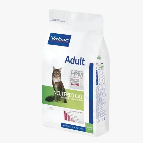 Virbac Veterinary HPM Adult Neutered Cat Dry Food 1.5 Kg