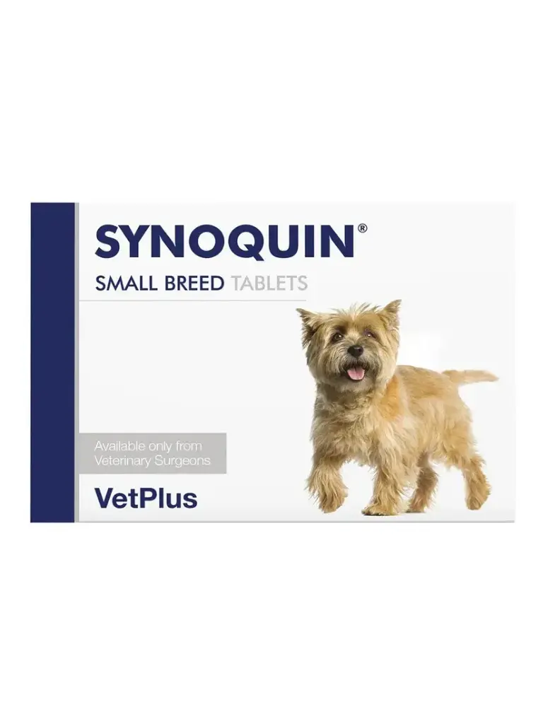 VetPlus Synoquin Small (<10KG) Breed  Dog Supplement Tablets - 30 Tablets