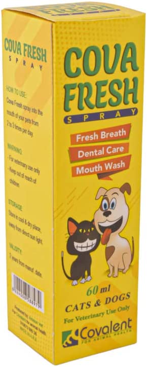 Cova Fresh Dental Care & Mouth Wash For Dogs & Cats 60 ml