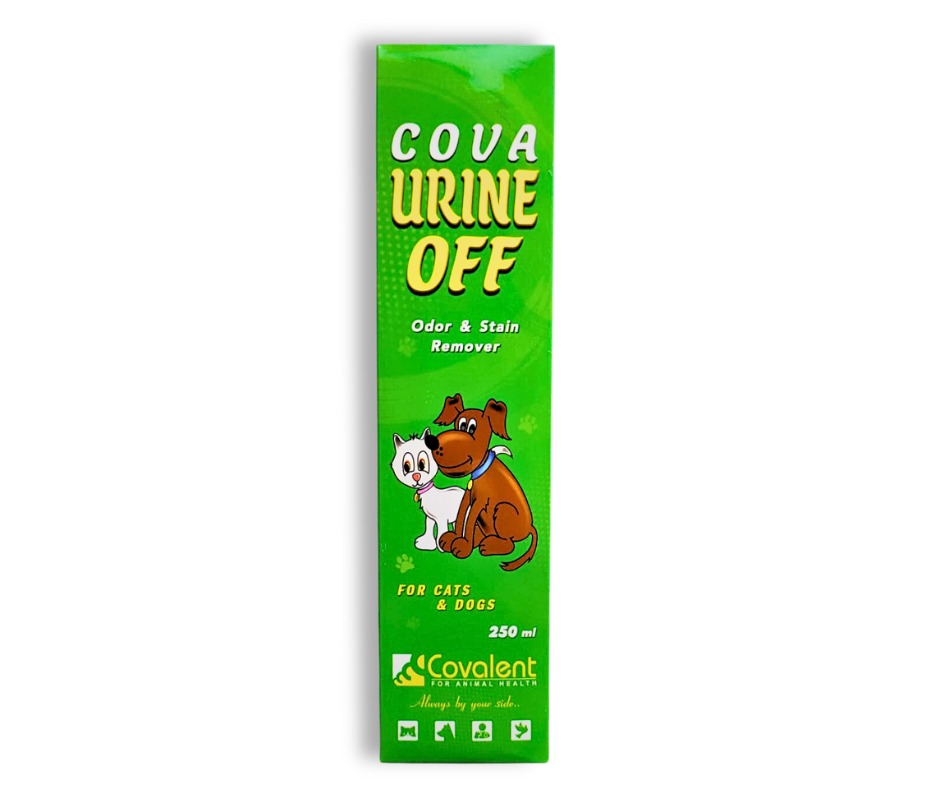 Cova Urine Off Odor & Stain Remover For Dogs & Cats 120 ml