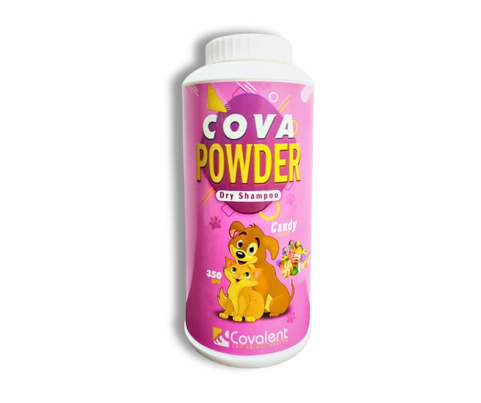 Cova Powder Dry Shampoo Candy For Dogs & Cats 350 GM