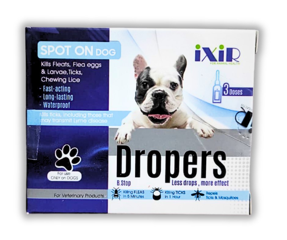 Ixira Dropers  Spot On For Dogs