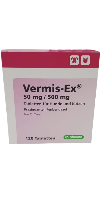 Vermis-ex 50 mg + 500 mg 10 tab.