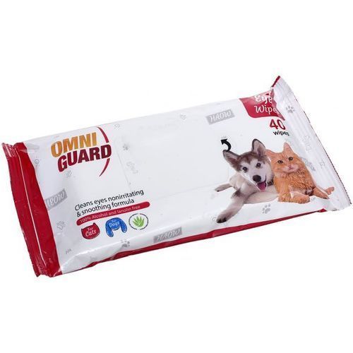 Omni Guard Red Wipes For Eyes 40 Pcs