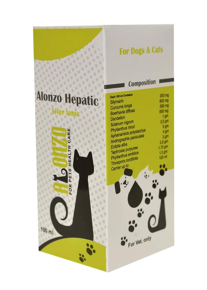 Alonzo Hepatic Liver Tonic 100 ml For Dogs & Cats