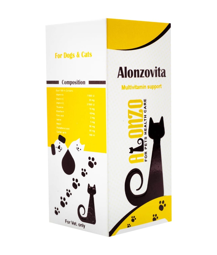 Alonzo Vita Multi Vitamin 50ml For Dogs & Cats