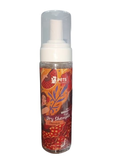 Pets Republic Dry  Foam Shampoo  Choclate  250 ml