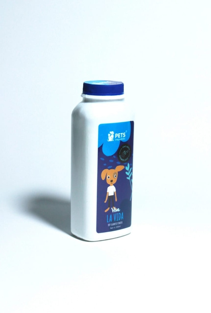 Pets Republic Dry Pawder Shampoo Viva La Vida 200ml