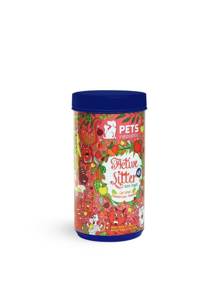 Pets Republic Cat Litter Deodorizer Powder Kitty Frutti 500 g