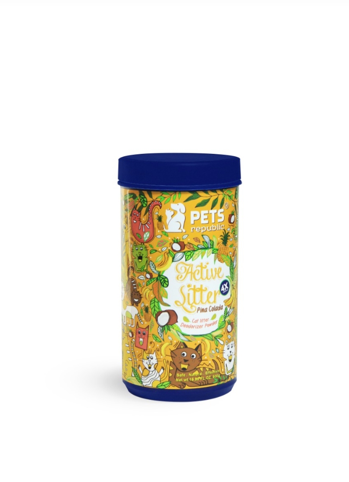 Pets Republic Cat Litter Deodorizer Powder Pina Colada 500 g