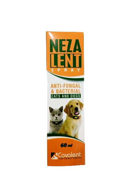 Nezalent Spray Anti - Fungal & Bacterial For Cats & Dogs 60ml