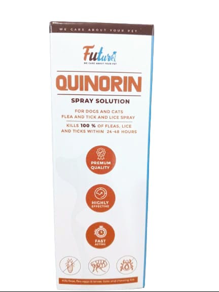 Future Quinorin Spray Flea & Tick For Dogs & Cats 50ml