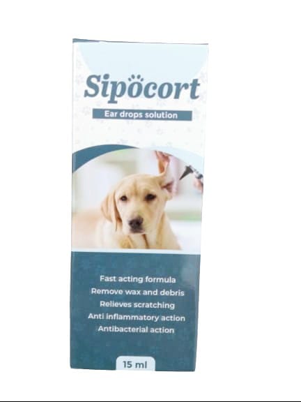 Future Sipocort Ear Drops Solution For Cats & Dogs15ml