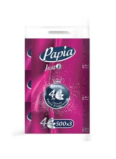 Papia Premium Enriched With Lotion 4 ply - 500 x 3