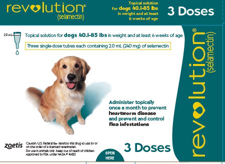 Revolution 12% Dog 240 mg - 20-40kg  - 3 Doses