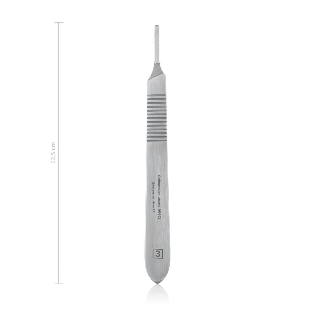 Scalpel Handle Standard No. 3, For Blades No. 10-15.