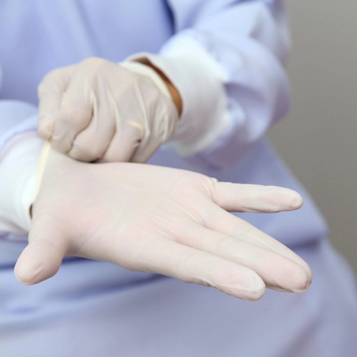 Sterile Latex Surgical Gloves Free Powder