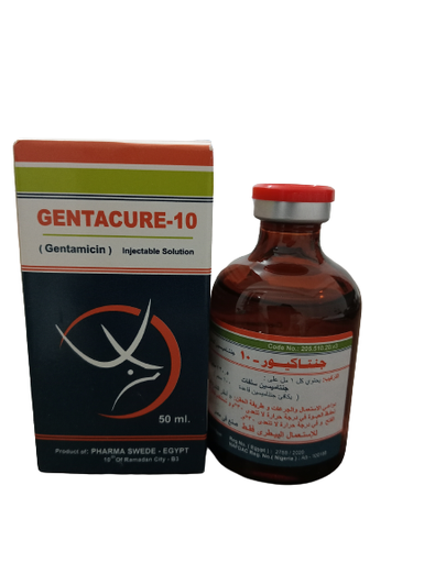 Gentacure - 10 Injectable Solution 50ml