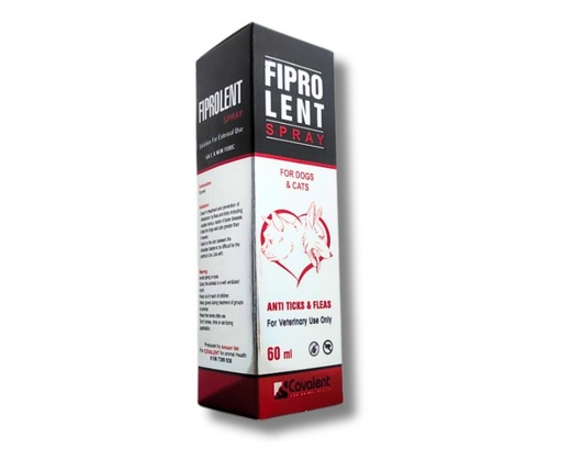 Fiprolent Spray Anti Ticks & Fleas  For Dogs & cats