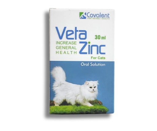 Cova Veta Zinc Oral Increase General Health For Cats 30 ml