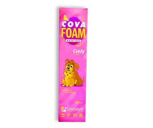 Cova Foam Waterless Candy  For Dogs & Cats 250 ml