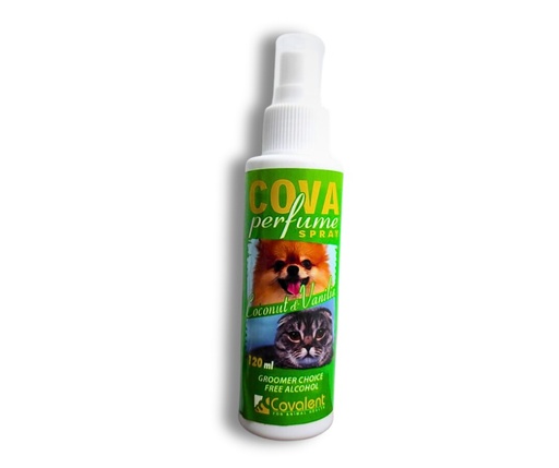 Cova Perfume Spray Cocount Vanilia For Dogs & Cats 120 ml