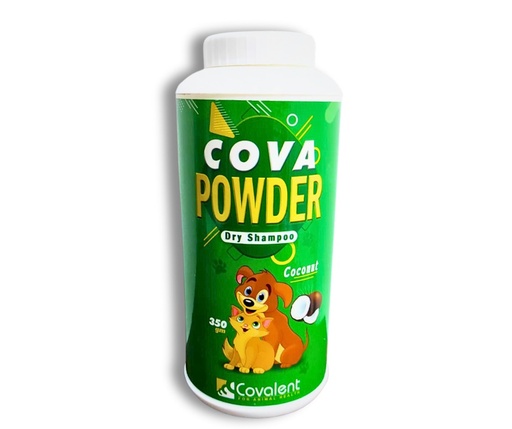 Cova Powder Dry Shampoo Coconut For Dogs & Cats 350 GM