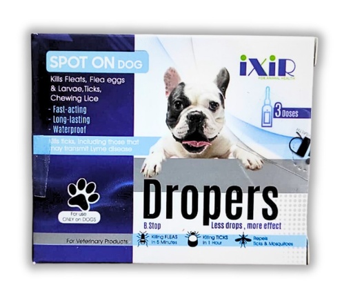Ixira Dropers  Spot On For Dogs