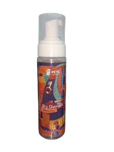 Pets Republic Dry  Foam Shampoo  Bubble Gum  250 ml