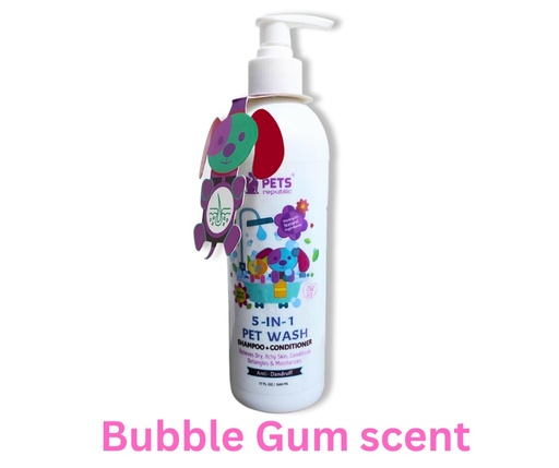 Pets Republic Anti Dandruff Shampoo 5 in 1 Bubble Gum 500 ml