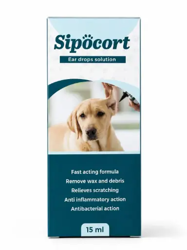 Future Sipocort Ear Drops Solution For Cats & Dogs15ml
