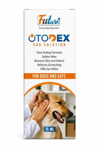 Future Otodex Ear Drops Solution For Cats & Dogs 10ml