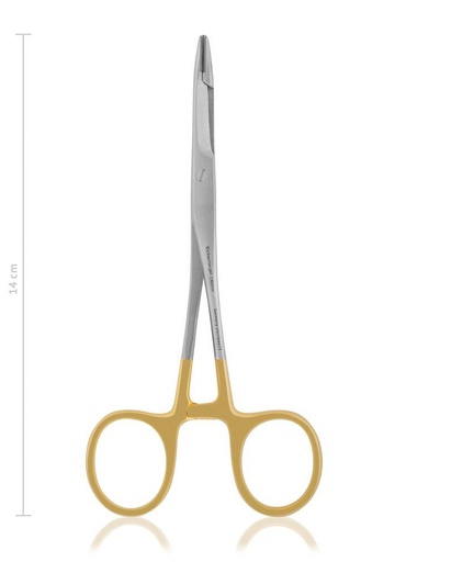 Needle Holder Olsen-Hegar, 14 Cm, TC.
