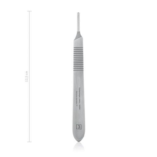 Scalpel Handle Standard No. 3, For Blades No. 10-15.