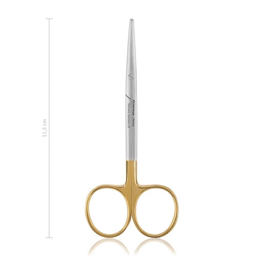 Dissecting Scissors, Straight, Delicate, Bl/bl, 11,5 Cm,.
