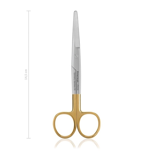 Dissecting Scissors Mayo, Curved, Blunt/blunt, 14,5 Cm,.