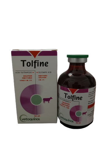 Tolfine Injectable Solution 50 Ml