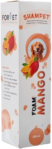 Forvet Shampet  Foam Mango 250ml