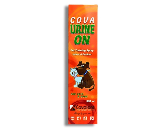 Cova Urine On Pet Training Spray Indoor & Outdoor For Dogs & Cats 120 ml 