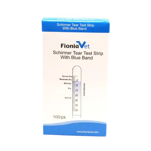 Fioniavet Schirmer Tear Test Strip With Blue Band,100pcs