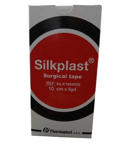 Silkplast Surgical Tape 10 cm x 5yd